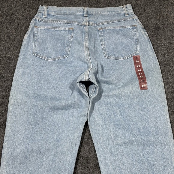 VTG‎ Wrangler Jeans Women 14x32 Cowboy Cut Blue 90s Western Farm Ranch Cowgirl - Picture 10 of 14